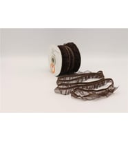 Fırfırlı Lastikler 18 mm Genişlik - 25 mt Kahverengi