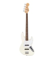 Fender 0266840505 Standard Jazz Bass Gitar (Olympic White) Laurel Klavye Beyaz Gövde ve Standart Fender Kalitesi