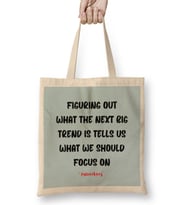 Mark Zuckerberg Quotes - Entrepreneurs Motivation İnspiration Success Work Gifts Bez Çanta Uzun Saplı
