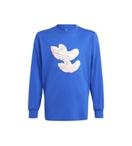 adidas Longsleeve Çocuk Günlük Sweatshirt IS3229 Mavi