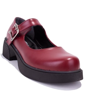 Dagoster DZA07-1004213 Bordo Günlük Spor Klasik  Kadın Ayakkabı