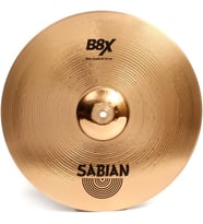 Sabian 41806X B8X Thin Crash Zil (18 İnç)  B8 Bronz - Hızlı Tepki - Parlak