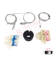 VW Golf MK6 A6 5K 5K1 AJ5 2008-20014 5-Kapı 5K0837462 İçin Elektrikli Ön Sağ Cam Kriko Tamir Seti