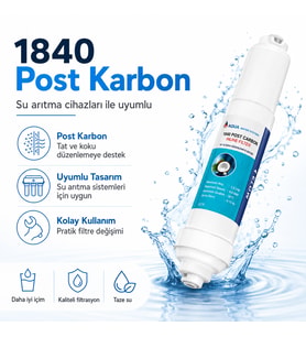 1840 Post Karbon Su Arıtma Inline Filtresi 408694077
