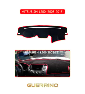 MITSUBISHI L200 2005-2015TORPİDO KORUMA HALISI KIRMIZI KENAR