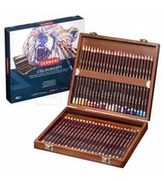 Derwent Coloursoft Kuru Boya Kalemi 48li Ahşap Kutu