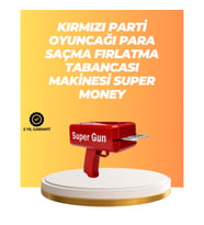 Mey İthalat® AA Pil ile Çalışan, Kolay Kullanımlı Kâğıt Fırlatıcı Oyuncak