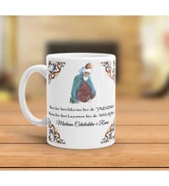 Mevlana Tasarımlı Kupa Baskı - Beni bir ben bilirim bir de YARADAN