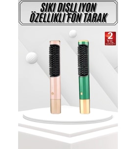 Elektrikli Fön Tarak Düzleştirici Elektriklenme Karşıtı Üflemeli