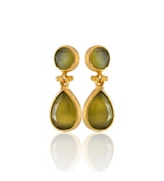 Kadir Jewellery 22 Ayar Altın Kaplama Vintage Küpe -El İşçiliği Ve Hipoalerjenik Küpe