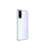 Vivo Y11S Uyumlu Kılıf Zore M-Blue Desenli Kapak
