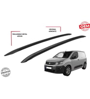 PEUGEOT PARTNER UZUN ŞASE YAPIŞIK PORT BAGAJ TAVAN ÇITASI SİYAH 2019 2020 2021 2022 2023 2024 2025 2