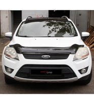 Ford Kuga 2008 - 2012  Ön Kaput Koruyucu Rüzgarlığı Piano Black 3.2 mm Kalın Plastik
