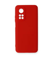 Xiaomi Mi 10t Kılıf Nano İçi Kadife Silikon - Kırmızı
