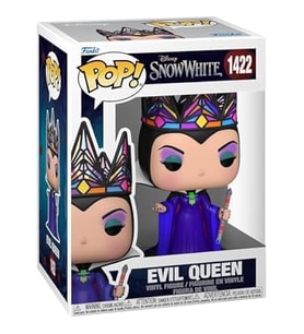 Funko Nita Toys Pop Disney: Snow White Live Action - Evil Queen (Black & Purple) Figür (Krem)
