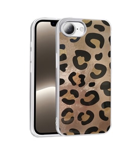 Apple iPhone 16E Uyumlu Kılıf Desenli Zore Mep Kapak (Gold)