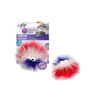 AFP Furry Ball-Fluffer Catnipli- Pembe 9,5x9x5x5 cm
