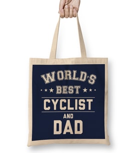 Fathers Day World's Best Darts Player And Dad Bez Çanta Uzun Saplı