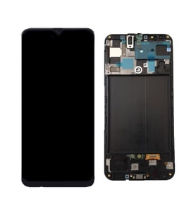 Samsung A505 A50 Ekran Lcd Çıtalı Kvk Servis Orjinal