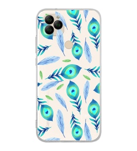 PrintiFy General Mobile GM 22 ile Uyumlu 1mm Slim Fit Nazar Boncuğu 3 Baskılı Şeffaf  Kılıf
