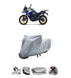 Voge 525 DSX  Gri Motosiklet Brandası ARKA ÇANTA UYUMLU DEĞİLDİR