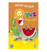 Yaz : Sebzeler Meyveler Boyama Zamanı