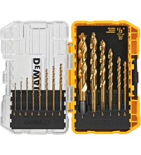 Dewalt Dw1354 14 Parçalı Titanyum Matkap Ucu Seti, Gümüş, (Çok Renkli)