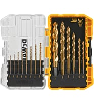 Dewalt Dw1354 14 Parçalı Titanyum Matkap Ucu Seti, Gümüş, (Çok Renkli)