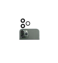 Apple iPhone 11 Pro İle Uyumlu Kamera Camı (Siyah)