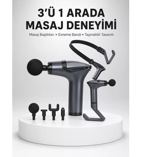 Titreşimli Şarjlı Aleti 3in1 Fonksiyonel Çok Amaçlı Model Yeni Nesil Diğer
