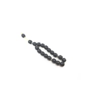 PLASTİK BONCUKLU TESBİH ( 2 ADET ) (Siyah)