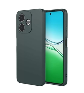 Oppo A5 Pro 4g First Silikon - Koyu Yeşil