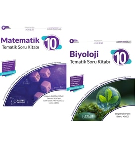 PALME YAYINEVİ 10.SINIF JOKER MATEMATİK - BİYOLOJİ TEMATİK SORU BANKASI