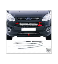 Ford Custom Krom Ön Panjur 5 prç. 2012-2018 Arası Paslanmaz Çelik