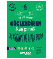 kitabın başkenti ankara yayıncılık 2025-2026 Müfredat Ankara Yayıncılık 6. Sınıf Din Kültürü ve Ahlak Bilgisi Güçlendiren Soru Bankası (Çok Renkli)