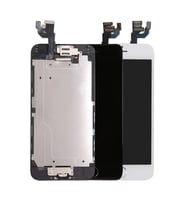 Apple iPhone 6 Plus ile Uyumlu Lcd Ekran Dokunmatik A Kalite (Siyah)