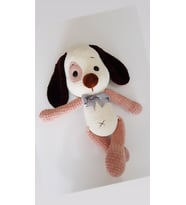 Little Dog Henry Amigurumi Organik Oyuncak