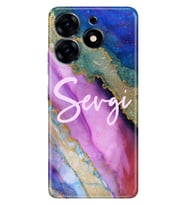 Tecno Pova Neo 2 3 4 5 6 Pro Kılıf İsim Yazılı Kişiye Özel - Model-10 (Çok Renkli)