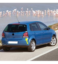 VW Polo 2005-2009 Sağ Arka Stop Fren Lambası Camı 6Q6945096AB