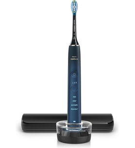 Sonicare DiamondClean 9000 Şarjlı Diş Fırçası, 4 Temizlik Modu, Basınç Sensörü, Seyahat Kabı ve Uygulama Desteği, Lacivert Geçişli, HX9911/88