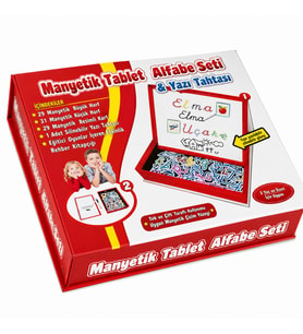 7910 MANYETİK TABLET ALFABE SETİ