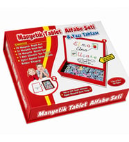 7910 MANYETİK TABLET ALFABE SETİ
