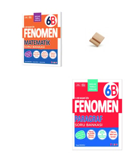 Fenomen 6. Sınıf Maarif 6B Serisi Matematik ve Paragraf Soru Bankası + Telefon Standı