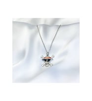 One Piece Kurukafa Korsan Kolye (Gümüş)
