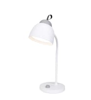 WellHise WD-6075 Dimmerli Led Ayarlanabilir Kablosuz Type-C Şarjlı Masa Lambası  (Beyaz)