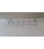KROM ASKILIK 6 LI LÜX KAPI ARKASI ASKI ( AMERİKAN KAPILAR İÇİN )