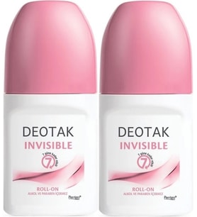 Deotak Roll-On 35ML Invısıble (Women/Kadın) (2 Li Set)