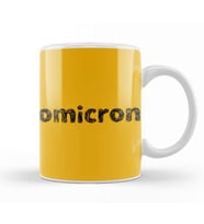 Omicron Sosial Distancing Kupa Bardak Porselen