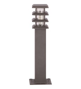 AVONNI BSU-68149-GR-B Gri Boyalı Dış Mekan Aydınlatma E27 Aluminyum Polikarbon/Akrilik Cam 20cm