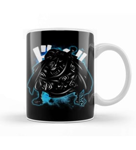 Cosmic Ship Helmsman Kupa Bardak Porselen